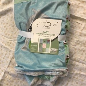 Born loved interactive baby blanket